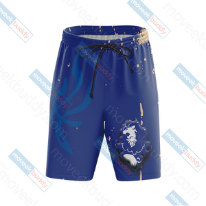 Fire Emblem - The Blue Lions 3D Beach Shorts   