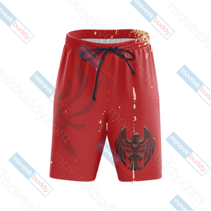 Fire Emblem - The Black Eagles 3D Beach Shorts   