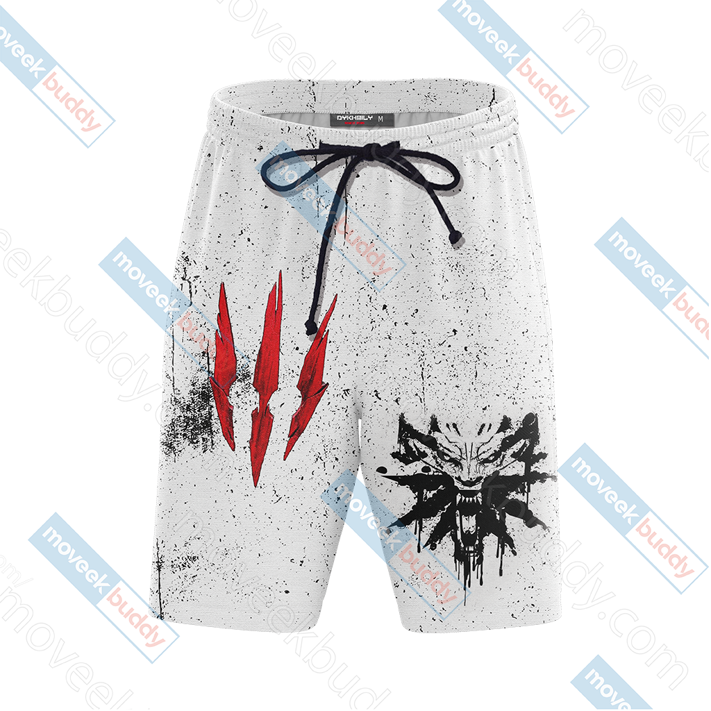 The Witcher New Look 3D Beach Shorts   