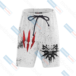 The Witcher New Look 3D Beach Shorts   