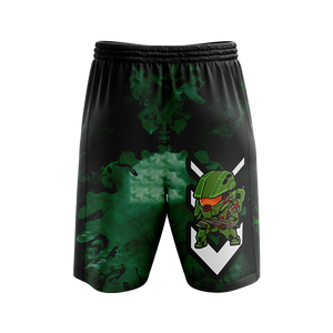 Halo: Combat Evolved - Be a hero. Stay home Beach Shorts   
