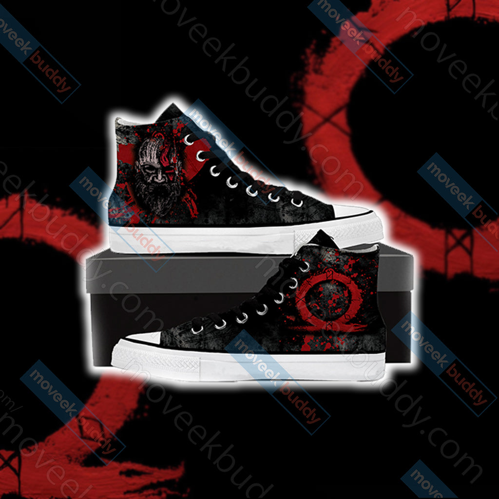 God Of War New Style High Top Shoes Men SIZE 36 