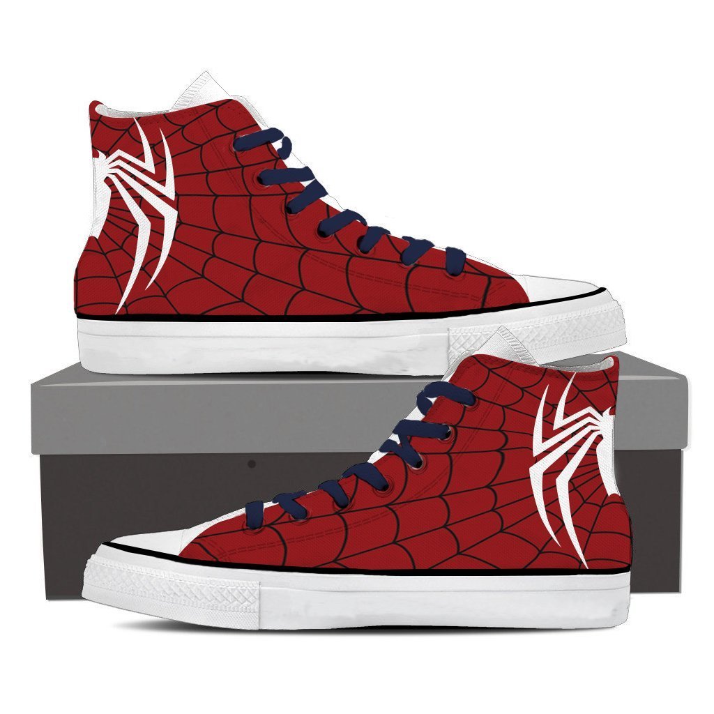 Spider-Man PS4 New Look High Top Shoes - MoveekBuddyShop