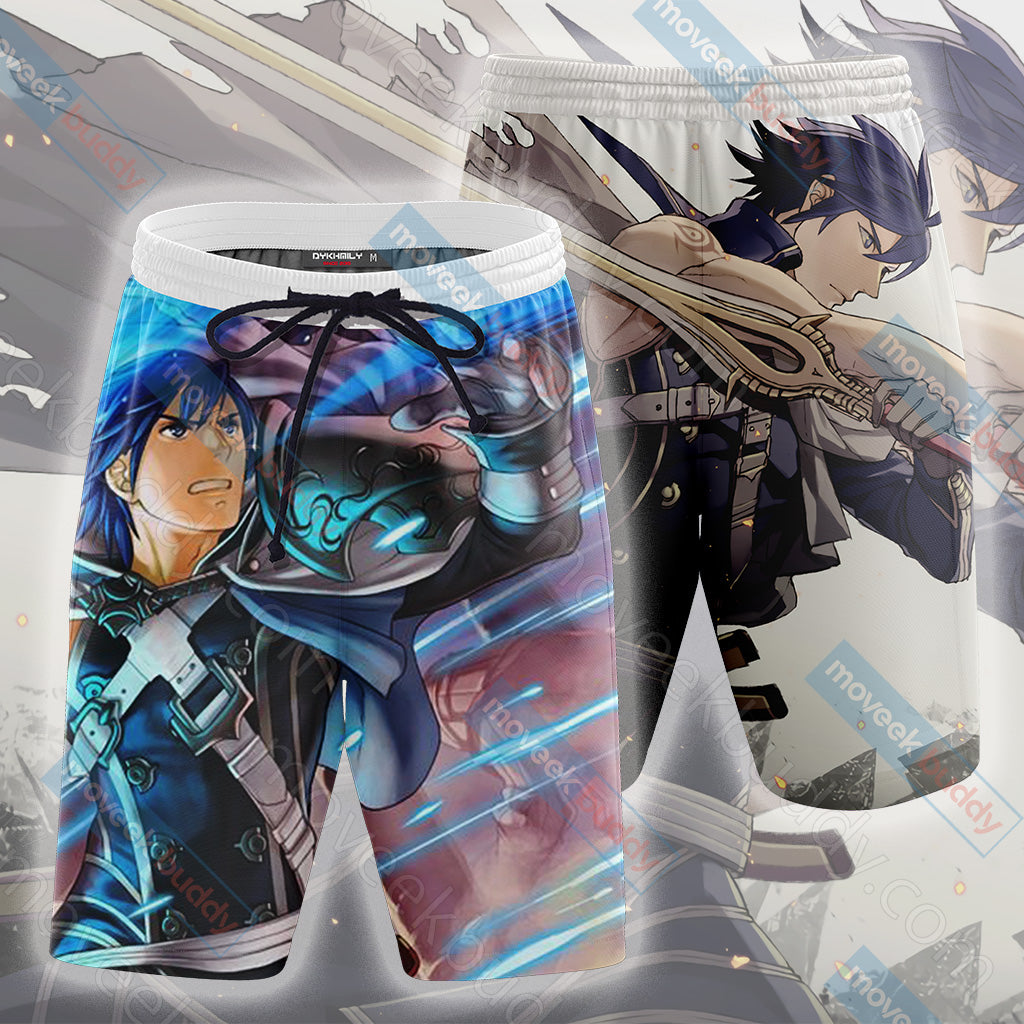 Fire Emblem Chrom 3D Beach Shorts S  