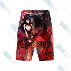 RWBY Blake Belladonna New Beach Shorts   