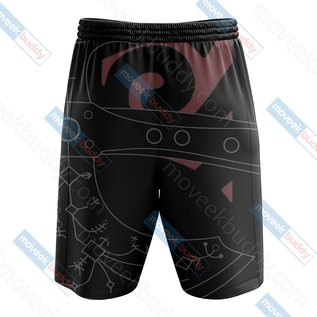God Of War Leviathan Axe Unisex Beach Shorts   
