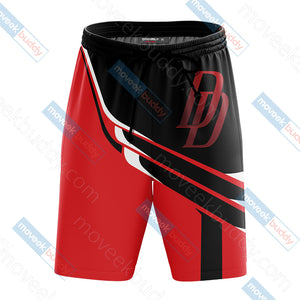 Daredevil Symbol Unisex Beach Shorts   