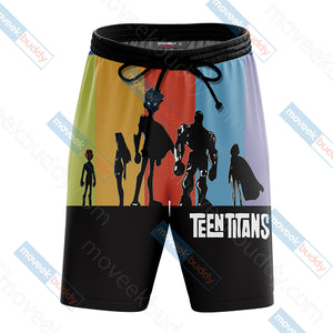 Teen Titans Beach Shorts   