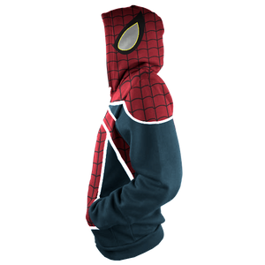 PS4 Spider-UK Cosplay New Look Zip Up Hoodie Jacket   