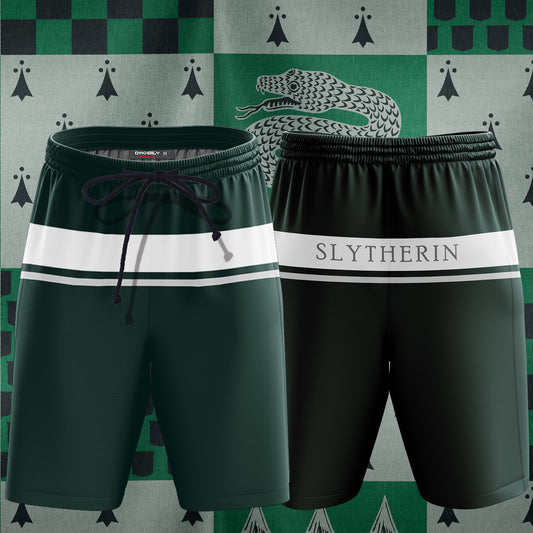 Hogwarts House Slytherin Harry Potter Beach Short S  
