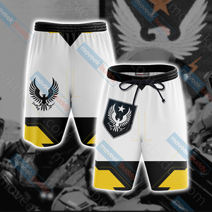 Halo - Spartans Unisex 3D T-shirt Beach Shorts S 