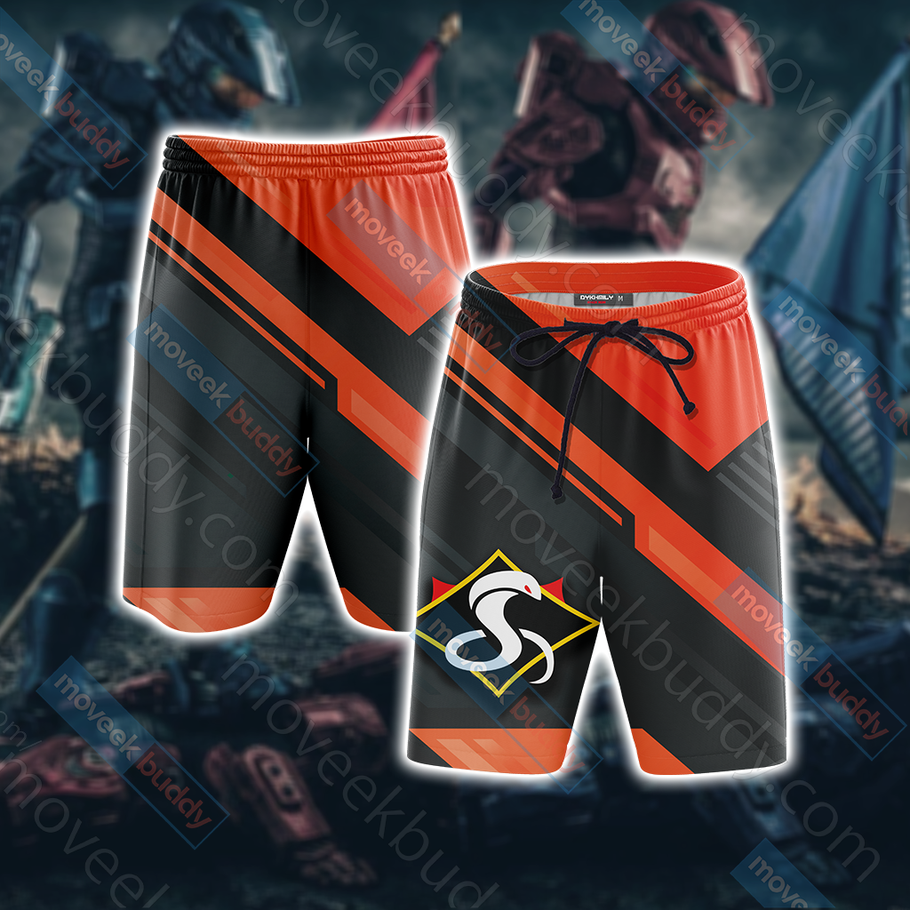 Halo - Red Team New Beach Shorts S  