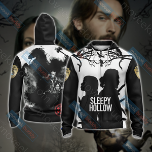 Sleepy Hollow (TV series) Unisex 3D T-shirt Zip Hoodie XS 