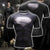 Justice League Henry Cavill Black Superman Cosplay Short Sleeve Compression T-shirt US/EU XXS  