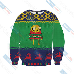 Adventure Time Unisex 3D Sweater   