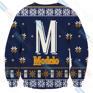 Modelo Version 1 Knitting Style Unisex 3D Sweater   