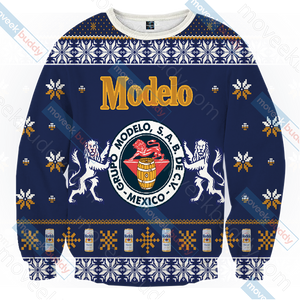 Modelo Version 1 Knitting Style Unisex 3D Sweater   