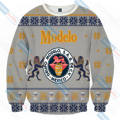 Modelo Version 2 Knitting Style Unisex 3D Sweater   