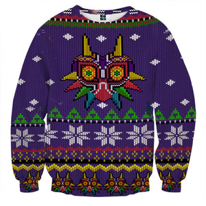 The Legend Of Zelda -  Majora's Mask Unisex 3D Sweater   