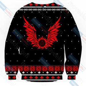 Supernatural Christmas Style Unisex 3D Sweater   
