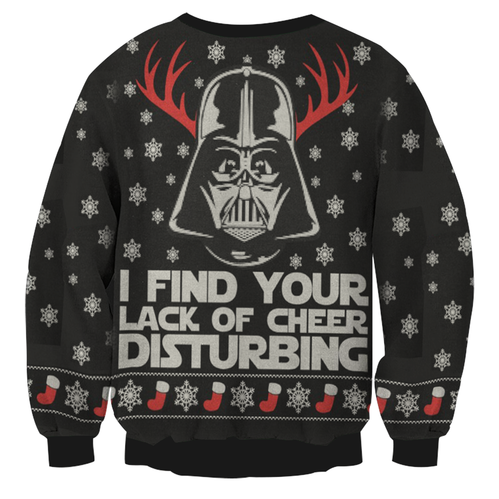 Star War Santa Clause Unisex 3D Sweater   