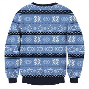 The Night Before (2015) Isaac Cosplay Ugly Christmas 3D Sweater   