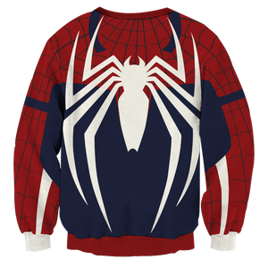 Spider-Man Cosplay PS4 Advanced Suit New Look 3D Hoodie   