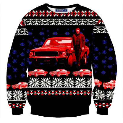Bullitt 1968 3D Sweater   