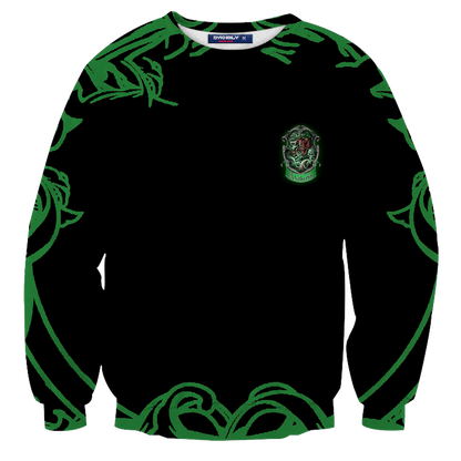 Cunning Like A Slytherin Harry Potter 3D Sweater   