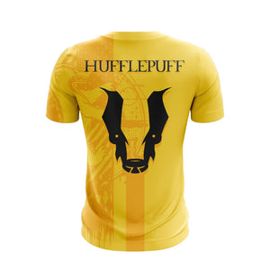 Quidditch Hufflepuff Harry Potter Unisex 3D T-shirt   