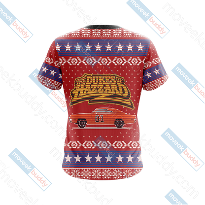 The Dukes Of Hazzard General Lee Unisex 3D T-shirt   
