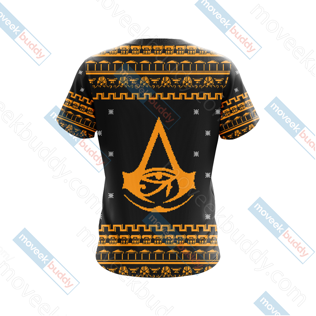 Assassin's Creed - Origins Knitting Style Unisex 3D T-shirt   