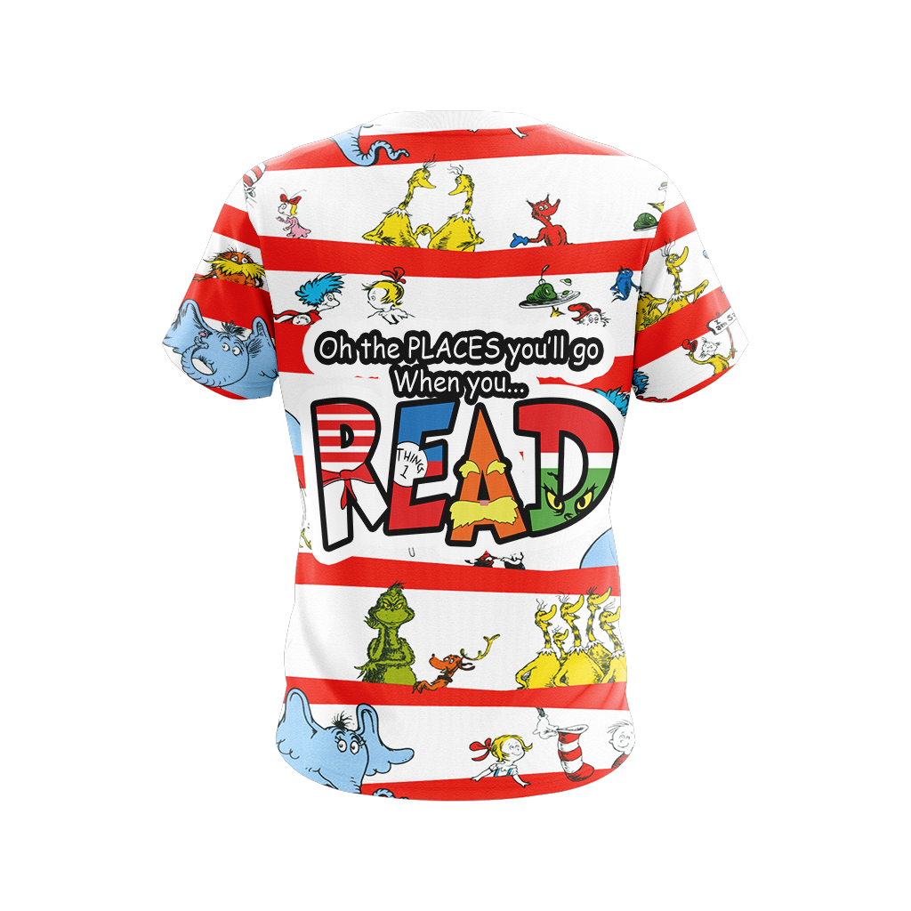 Dr. Seuss Unisex 3D T-shirt   