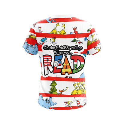 Dr. Seuss Unisex 3D T-shirt   