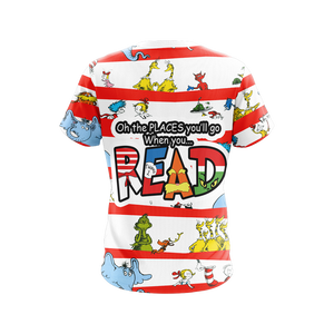 Dr. Seuss Unisex 3D T-shirt   