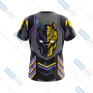 Black Panther New Look Unisex 3D T-shirt   