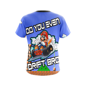 Mario Drift Unisex 3D T-shirt   