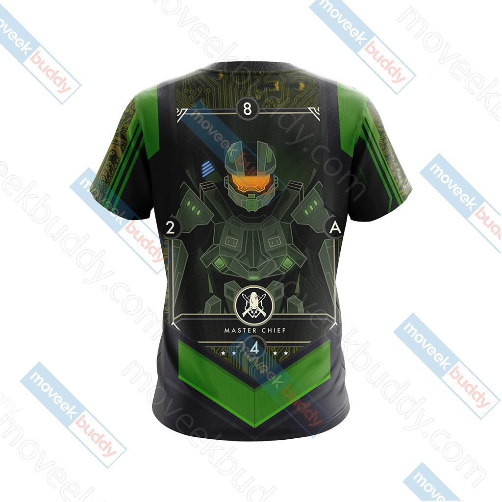 Halo - Master Chief New Unisex 3D T-shirt   
