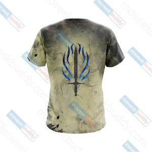 Dragon Age -The Templar Order Unisex 3D T-shirt   