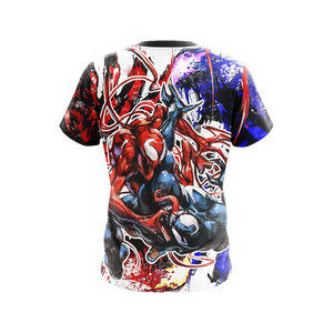 Venom and Carnage Unisex 3D T-shirt   