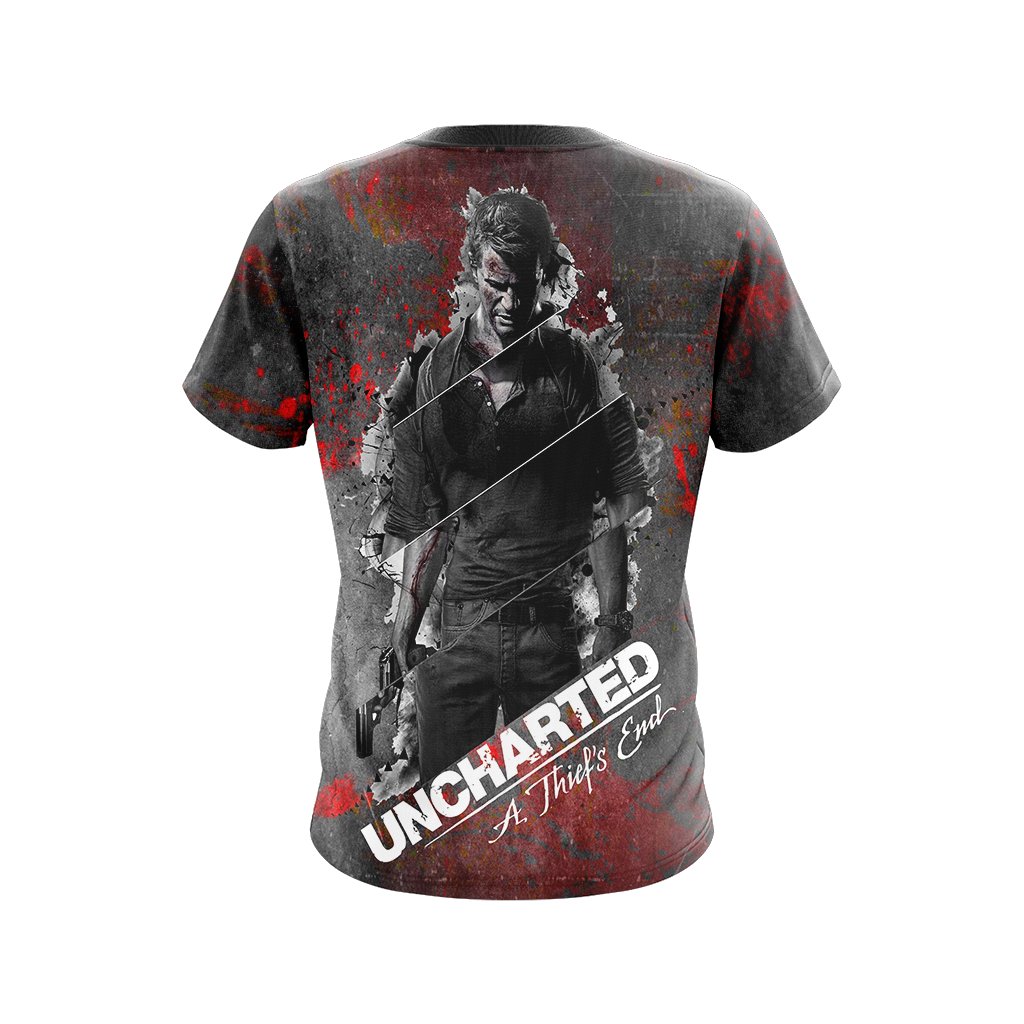 Uncharted: A Thief's End Unisex 3D T-shirt   