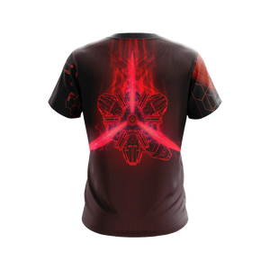 Halo Wars 2 Banished Logo Unisex 3D T-shirt   