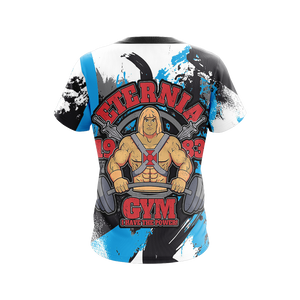 He Man Eternia Gym Unisex 3D T-shirt   