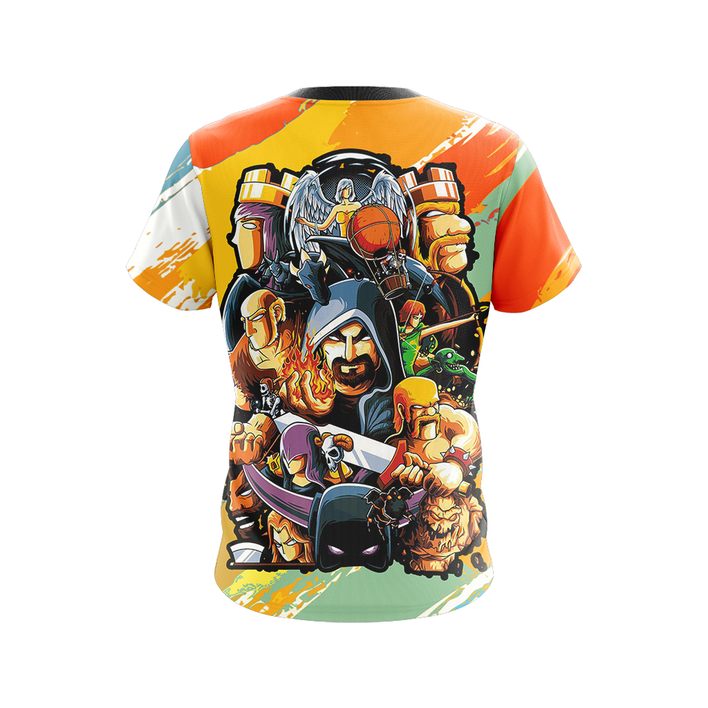 Clash of Clans New Unisex 3D T-shirt   