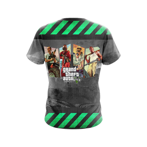 Grand Theft Auto V New Style Unisex 3D T-shirt   
