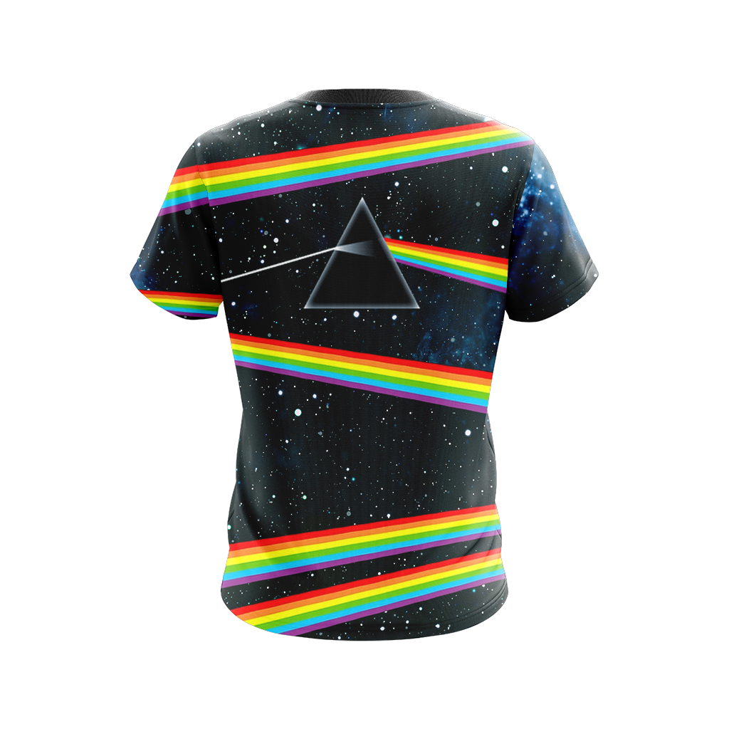 Pink Floyd - The dark side of the moon album cover Unisex 3D T-shirt   