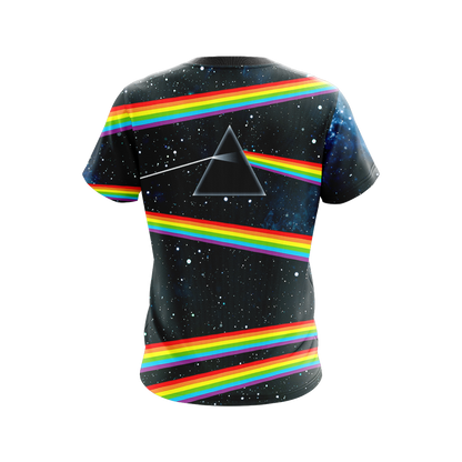 Pink Floyd - The dark side of the moon album cover Unisex 3D T-shirt   