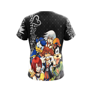 Kingdom Hearts New Look Unisex 3D T-shirt   