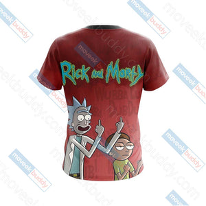 Rick and Morty New Look Worlds Unisex 3D T-shirt   