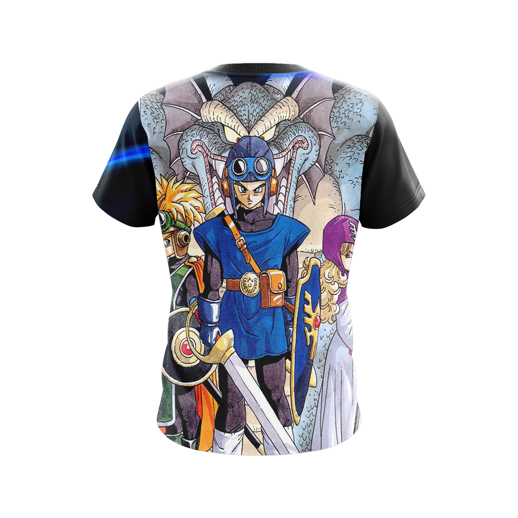 Dragon Quest New Style Unisex 3D T-shirt   